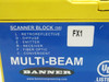 Banner FX1 Fiber Optic Scanner Block SHELF WEAR NOP