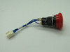 Omron A3BE-92R0-R Emergency Stop Button 0.1A 250VAC 30VDC SOLDERED PINS USED