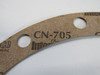 Interface Solutions CN-705 Cellulose Gasket 11" ID Lot of 5 NOP
