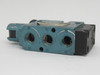 MAC 180025-112-0001 5/2 Way Manually Actuated Valve 1/4" NPTF USED
