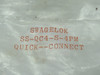 Swagelok SS-QC4-S-4PM Quick Connect Stem w/o Valve 0.3CV 1/4" Male NPT NWB