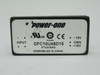 Power-One DFC10U48D15 Dual Output DC/DC Converter 18-72VDC In +/-15V Out USED