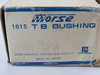 Morse 1615 1-3/8 Taper Bushing 1-3/8" Bore 2-1/4" OD 1-1/2" LTB BOX WEAR NEW