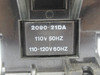 Telemecanique 2200EBA630AA Contactor 110/110-120V 50/60Hz 60A 3-Pole USED