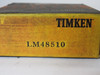 Timken LM48510 Tapered Roller Bearing Cup 2.5625" OD 0.55" W NEW
