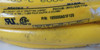 Brad Harrison 105000A01F120 Mini Change Single Ended Cordset 5P 8A 600V 12' NOP