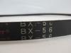 Bando BX56 Cogged V-Belt 59" Outside L 0.66" W 0.41" Thickness NOP