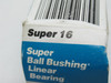 Thomson SUPER16 Ball Bushing Linear Bearing 1" ID 1.563" OD 2.25" L BOX DMG NEW