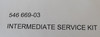 Alfa Laval 546-669-03 Intermediate Service Kit NO LUBRICANT OR PASTE NOP