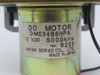 Japan Servo DME34B6HPA Servo Motor w/ Gearhead 12VDC 5000RPM USED