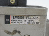 SMC EAV3000-F03-5DZ Soft Start Up Valve 24VDC 3/8" 0.2-1MPa USED