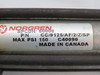 Norgren CC/9125/AF/2/Z/SP Air Cylinder 1-1/4" Bore 2" Stroke TIE ROD RUST USED