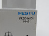 Festo 159592 FRZ-D-MIDI Distribution Block 55mm Grid Dimension NOP