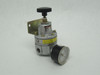 SMC NIR202-N02 Precision Air Regulator w/ Bracket & Gauge 1/4" NPT USED