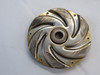 Generic Pump Impeller 3-3/4"TD 6 Vane 7/16"ID 1-1/8"MH RUST/WEAR USED