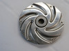 Generic Pump Impeller 3-3/4"Total Dia 6 Vane 7/16"ID 1-1/8"Mount Hole RUST USED