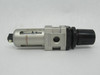 SMC NAW3000 Air Filter Regulator 1/4" Port 7-120psi USED