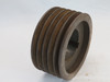Browning 5R5V80 Pulley 1-1/8"-3-3/4"ID R1 Bushing 5Groove 8"OD 5V Belt RUST USED