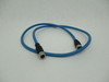 Turck RKCV-RKCV-FBY49BU-1M/5D Field Bus Cable M12 Female to Female 1m Cable USED