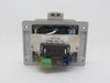 Mencom DHDP-DB9-R-32 Panel Interface Connector w/ 3A Reset 115VAC USED