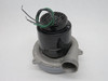Ametek 122233-00 2-Stage Vacuum Motor 6.6" dia. 120V 60Hz 2" OD Port USED