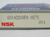 NSK 6004DDUNR Single Row Deep Groove Ball Bearing 42mm OD 20mm ID 12mm W NEW