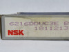 NSK 6216DDUC3E Deep Groove Ball Bearing 140mm OD 80mm ID 26mm W SEALED NEW