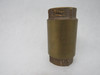 Campbell CVB-4TLF Brass Spring Check Valve 1" FNPT 200LB COSMETIC DAMAGE USED