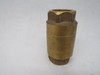 Strataflo 300-100 Bronze Spring Check Valve 1" FNPT 400LB SHELF WEAR USED