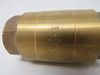Strataflo 300-100 Bronze Spring Check Valve 1" FNPT 400LB SHELF WEAR USED