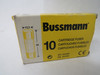 Bussmann C10G6 10.3X38mm Cartridge Fuse 6A 500VAC Lot of 8 BOX DAMAGE NEW