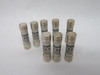 Bussmann C10G6 10.3X38mm Cartridge Fuse 6A 500VAC Lot of 8 BOX DAMAGE NEW