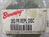Browning 35D PR REPL DISC Torque Limiter Disc for Bearing Set DAMAGED BAG NWB