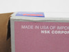 NSK 6205DDUCE Deep Groove Ball Bearing 52mm OD 25mm ID 15mm W DAMAGED BOX NEW