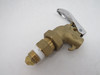 Justrite 08910 Brass Drum Faucet Internal Flame Arrester 55 Gallon 3/4" USED