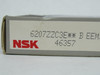 NSK 6207ZZC3E Deep Groove Ball Bearing 72mmOD 35mmID 17mmW SEALED/SHELF WEAR NEW