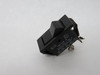Arrow 160111E-B Black Rocker Switch (ON)-NONE-OFF 16(4)A 250VAC SPST USED