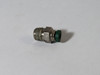 Parker W68PLP-5/32-2 Male Connector 5/32" Tube OD 1/8" NPT USED