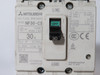 Mitsubishi NF30-CS-3P-30A Circuit Breaker 30A 500V 3-Pole USED