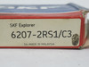 SKF 6207-2RS1/C3 Deep Groove Ball Bearing 72mm OD 35mm ID 17mm W DMG BOX NEW
