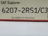 SKF 6207-2RS1/C3 Deep Groove Ball Bearing 72mm OD 35mm ID 17mm W DMG BOX NEW