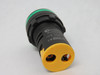 Europa RAD223F Green Pilot Light 110VAC/DC 20mA SHELF WEAR NOP