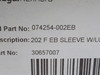 Regal Rexnord F202 EB Exposed Bolt Sleeve w/ Plugs & Oil Seal SHELF WEAR NEW