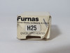 Furnas H25 Overload Relay Thermal Unit BOX DAMAGE NEW