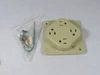 Hubbell HBL415I 4-Plex Receptacle 15A 125V 3W 2P ! NEW !