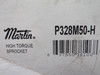 Martin P328M50-H Pulley 10-38mm Bore 32T 80.112mm OD H Bushing SHELF WEAR NEW