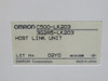 Omron C500-LK203 Rack-Mounting Host Link Unit BOX DAMAGE NEW