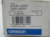 Omron C500-LK203 Rack-Mounting Host Link Unit BOX DAMAGE NEW