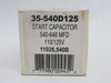 Rotom 35-540D125 Start Capacitor 540-648 MFD 110/125V SEALED NEW