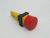 Moeller Q25PV Non-Illuminated Emergency Stop Push Button Red Cap MOMENTARY USED
